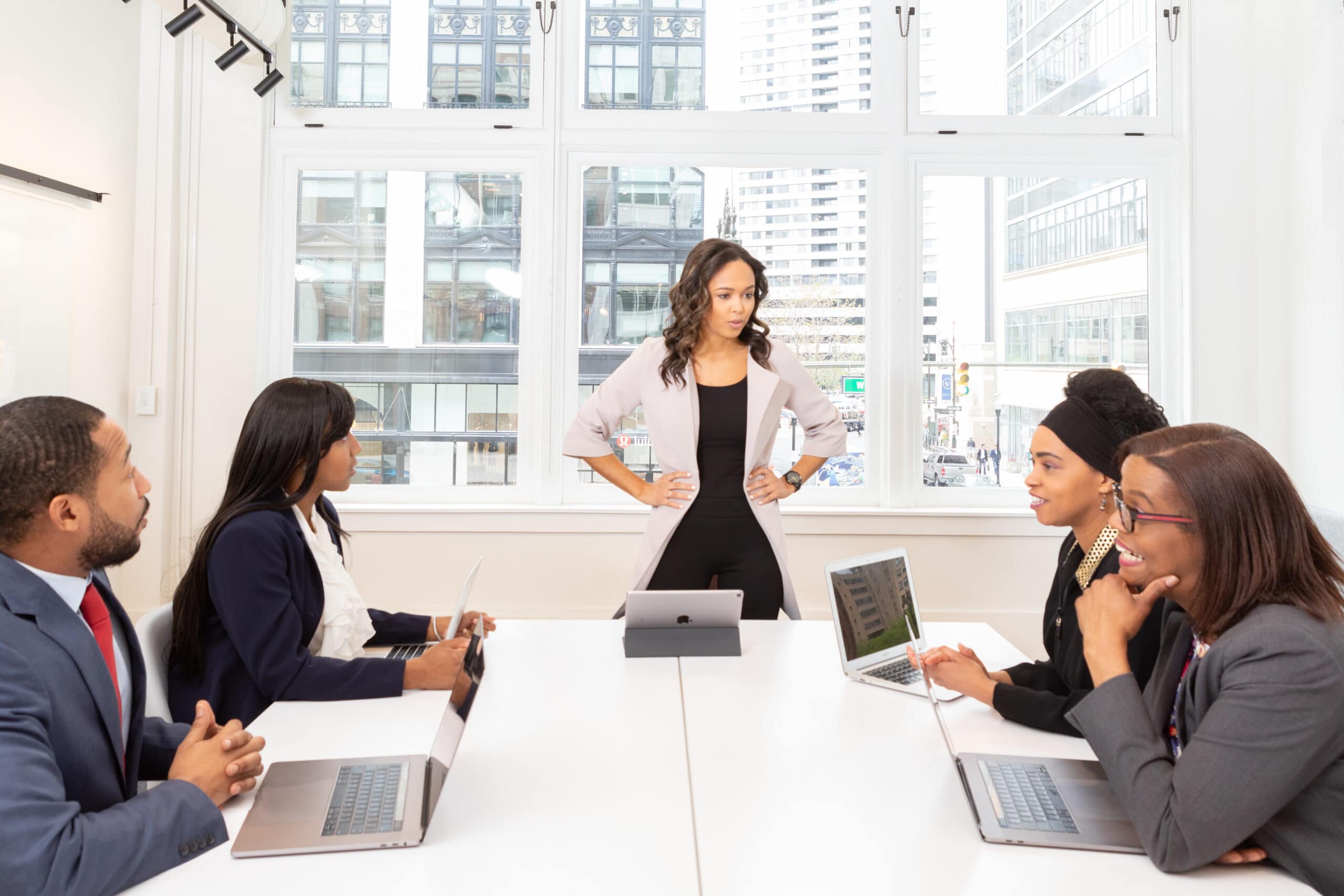 Boardroom meeting